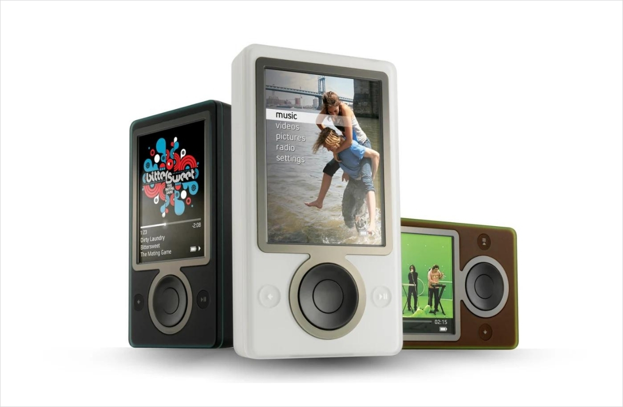 The Zune by Microsoft