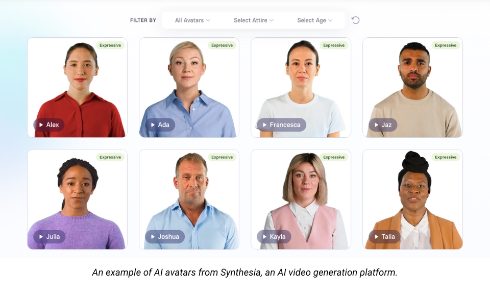 synthesia ai avatars