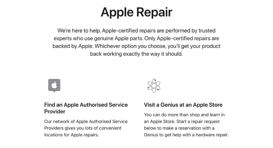 Apple customer retention example