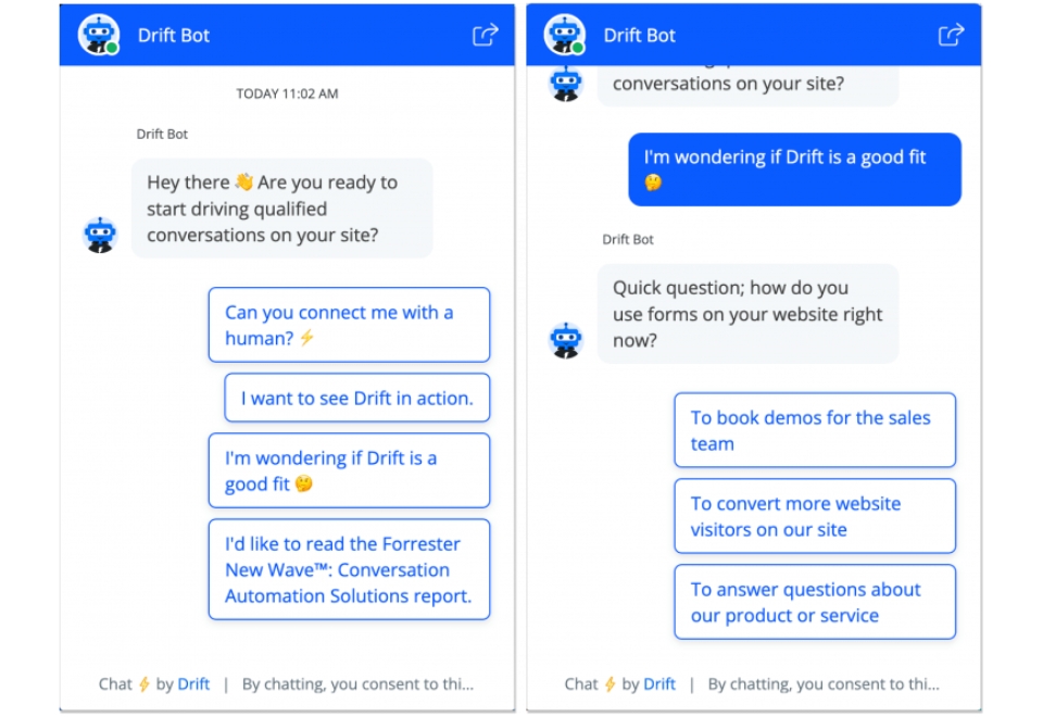 drift conversational ai