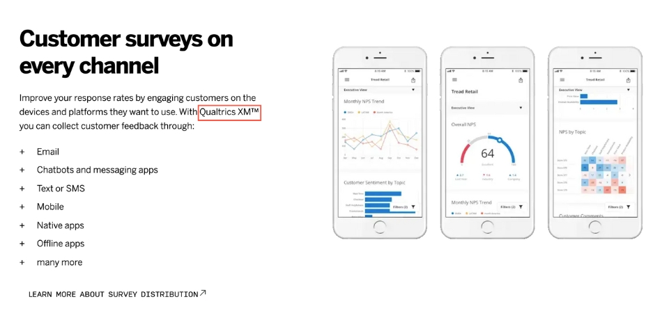 Qualtrix survey tool