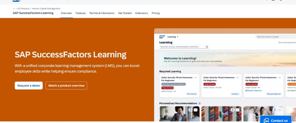 SAP SuccessFactors Learning